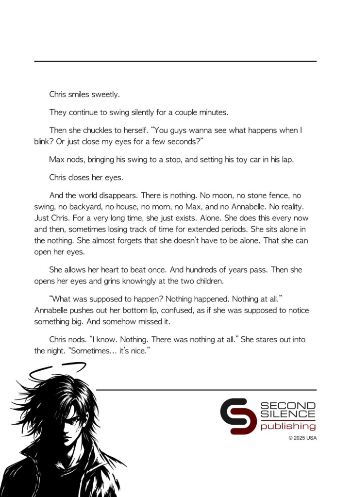 The Lonely God - back cover